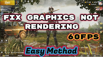 🌀Pubg Mobile Rendering Fix | Gameloop Graphic Rendering Problem | ✅0.19.0 Update problem fix❗2020