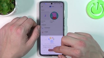 How to Enter Files Manager in Oppo Find N2 Flip - Locate Files App