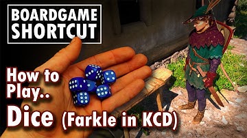 How to Play Dice in Kingdom Come Deliverance II (Farkle Dice Game) | Board Game Shortcut