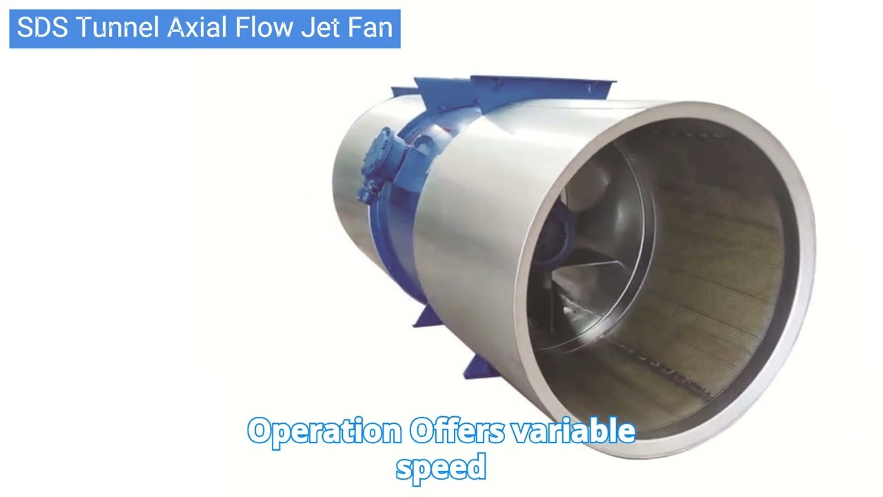 SDS Tunnel Axial Flow Jet Fan