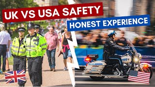 Is the USA safer than the UK? \/\/ UK vs USA Safety (HONEST Experience)