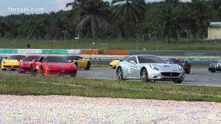 A community of ferrari owners held cross-country tour from singapore
to malaysia may 28th june 1st, 2015. titled the southeast asia grand
t...