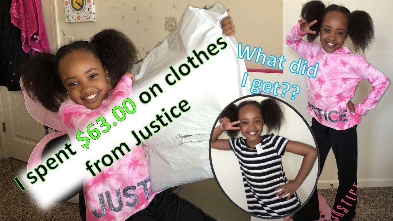 Justice Haul I Spent Video ON Justice Clothes YouTube