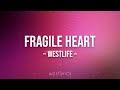 Westlife - Fragile heart (Lyrics Video)