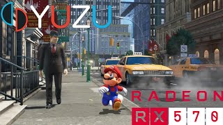 Super Mario Odyssey -YUZU[SWITCH Emulator] - Core i7 4790 | RX-570 4GB