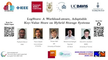 LogStore Poster Video Presentation at ICDE2021