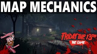 Friday the 13th: The Game | Map Mechanics Breakdown screenshot 1