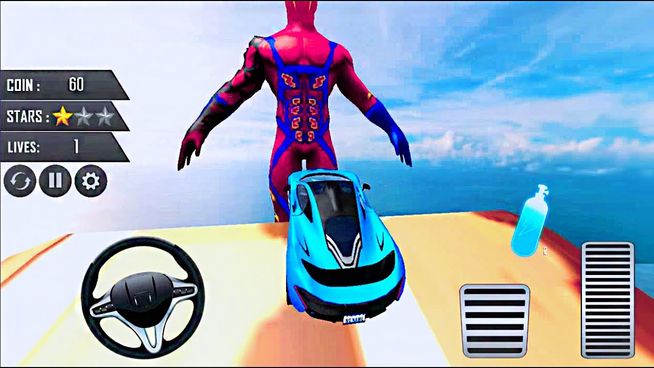 Mega Ramp Car Stunts Impossible Car Rac Simulator New Android Gameplay