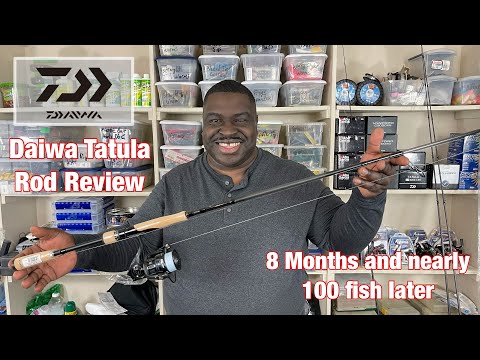 My Daiwa Tatula Cork Handle Spinning Rod Review - 8 Months and