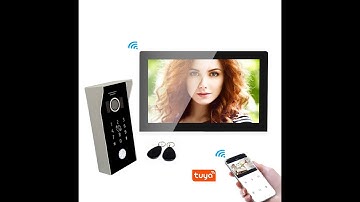 Best Video Intercom System For Apartments -WiFi Video Doorbell Intercom System 10"/ 7" LCD Monitor