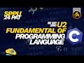 FPL Unit 2 One Shot | Operators & Expressions in C | SPPU FE 2024 PATTERN