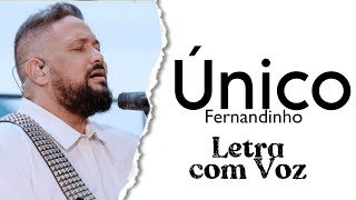 ÚNICO // FERNANDINHO (Letra/Voz)