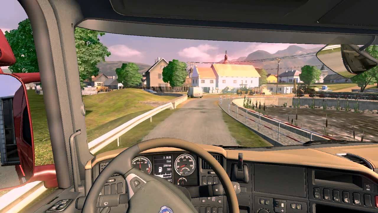 SCANIA Truck Driving Simulator - GPS Problem HD Gameplay - YouTube