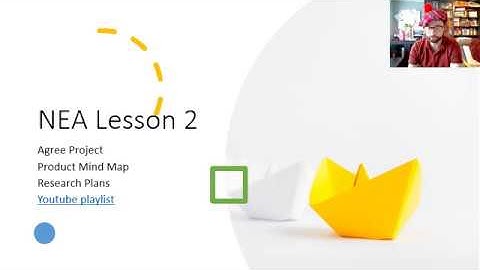 D&T GCSE NEA Lesson 2 Project Analysis and Research Plan