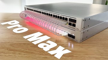 UniFi Pro Max Switches & Etherlighting Patch Cables!