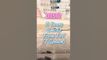 Dust2 B Doors Smoke From Taxi (T Spawn) | CS2 Smoke Guide