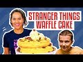 How To Make A Stack Of WAFFLES CAKE For ELEVEN From STRANGER THINGS | Yolanda Gampp | How To Cake It