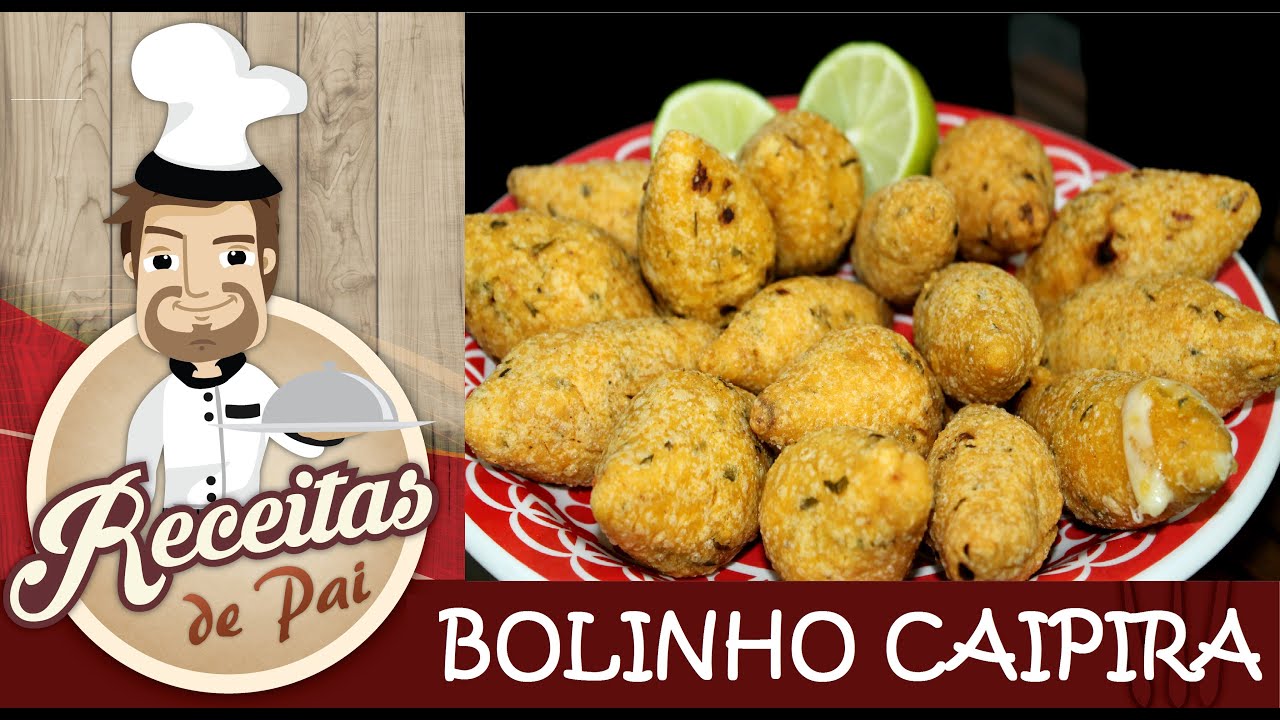 RECEITA BOLINHO CAIPIRA DE FESTA JUNINA #37 Receitas de Pai