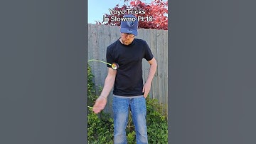 Yoyo Tricks In Slowmo Pt 10 - Neck Laceration #yoyotricks #yoyoing #slowmotion #slowno #satisfying
