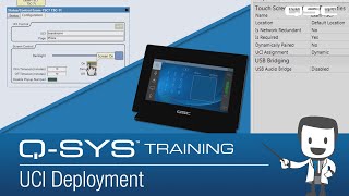 Q-SYS Level One Training  |  UCI Deployment (EN)