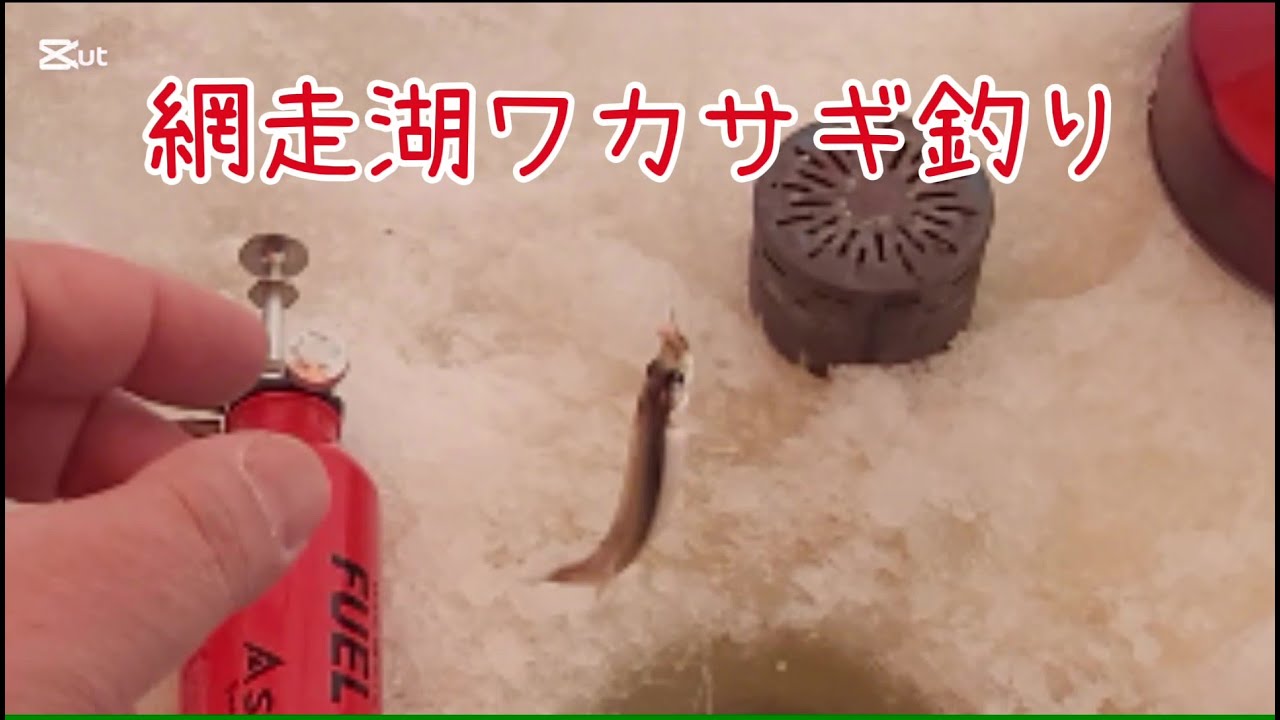 網走湖ワカサギ釣り開幕