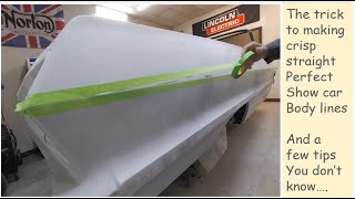 Low Buck tips & tricks to make PERFECT body lines  for the D.I.Y.'ers       D.I.Y. Auto Restoration by Guzzi Fabrication - D.I.Y Auto Restoration 8,846 views 1 month ago 15 minutes