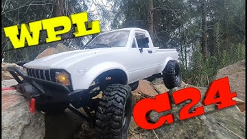 WPL C24 Unboxing and test run