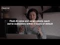 Fluid AI - AI Powered Collections for Banking