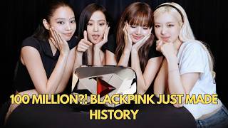 Download Lagu BLACKPINK Hits 100 Million Subscribers – First Artist in YouTube History (World Record!) MP3