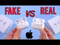 FAKE VS REAL Apple AirPods Pro - Buyers Beware! 1:1 Clone