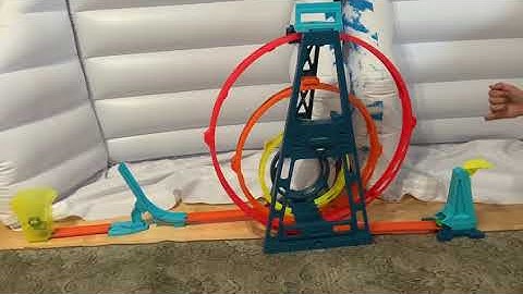 Hot wheels Track builder Unlimited Triple Loop Kit