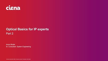 Optical Basics for IP experts (Part 2)