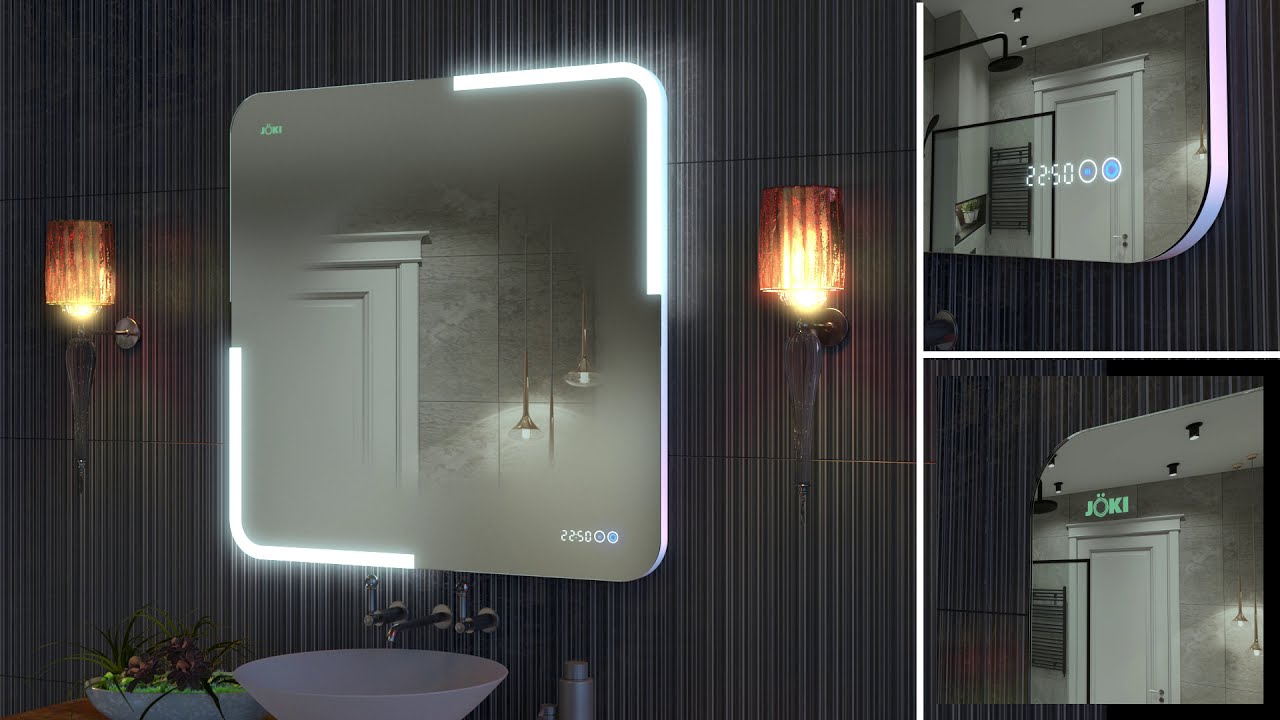 Как настроить время на зеркале в ванной омега гласс - 94 фото