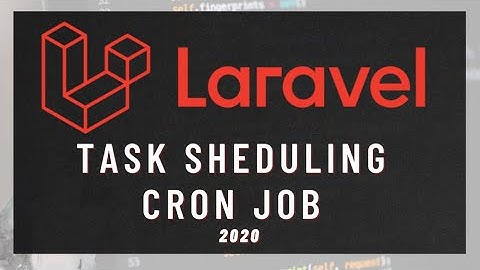 How to setup laravel cron job 2020