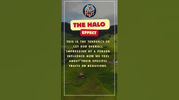 Unveiling the Halo Effect: How First Impressions Cloud Our Judgment   #Psychology #motivation