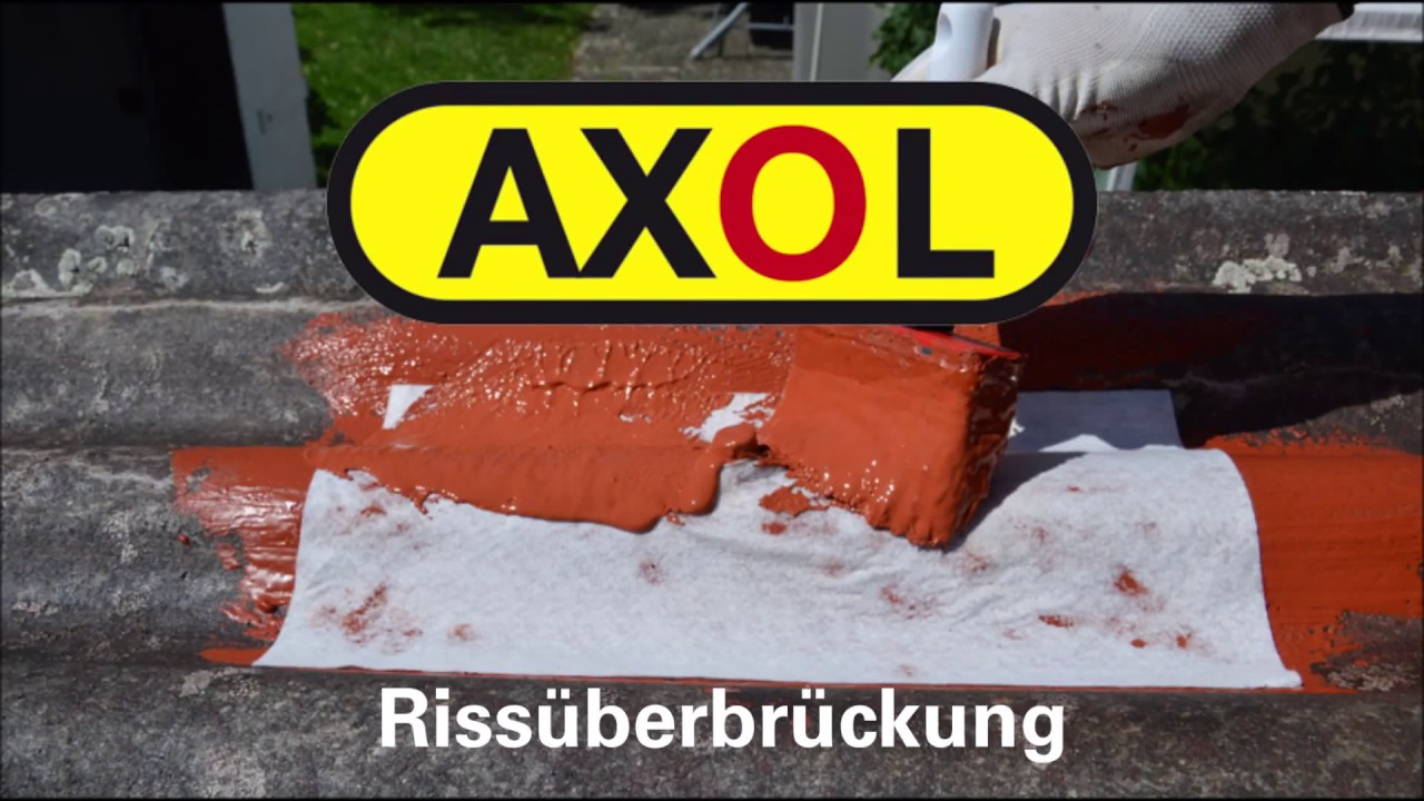 Update Dach: Rissüberbrückung Wellplatten mit Dachbeschichtung \u0026 Vlies. Vorstreichen einlegen überstreichen