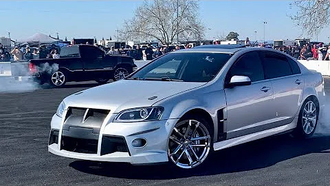 G8 GXP x GMC Sierra ROWDY TANDEM!