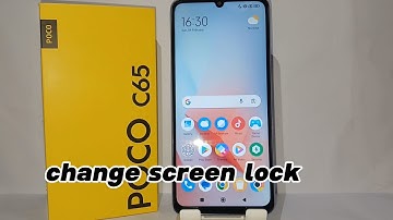 How To Change Screen Lock In Poco C65