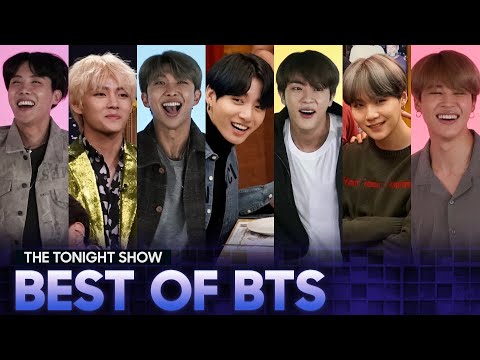 The Best Of Bts On The Tonight Show