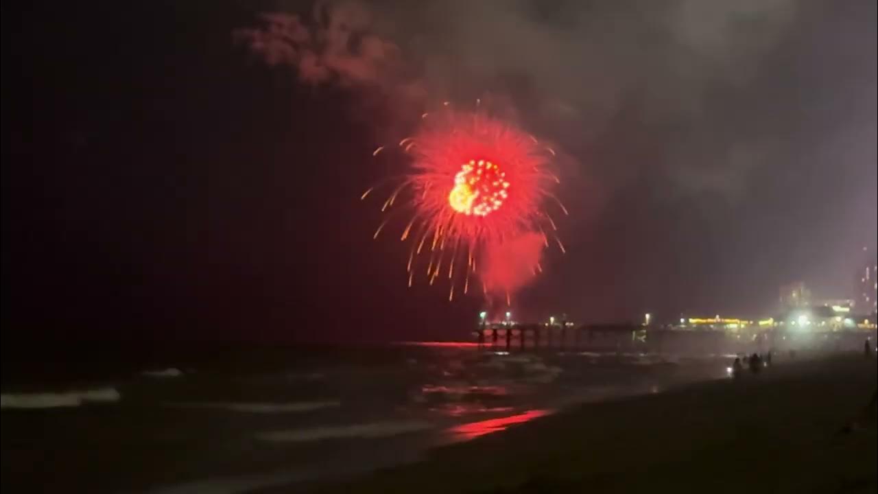 2nd Ave Pier Myrtle Beach Fireworks YouTube
