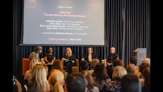 "Contemporary Art and the Media" | Opening | Talking Galleries New York 2024