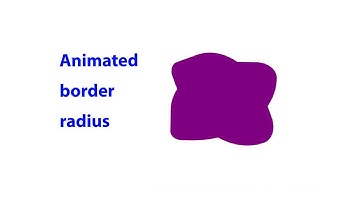 Animated Border radius | Rotating Animation With border-radius | HTML & CSS