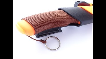 Making  a Quick Deploy Paracord Knife Handle Wrap-Common Whipping Knot