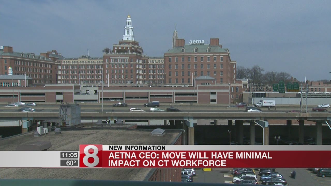 Aetna CEO says headquarters move will have 'minimal impact' - YouTube