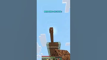 Bridging on java vs Bridging on Bedrock 💀