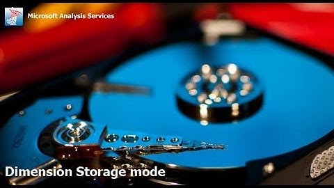 Analysis Services - 08 Dimension Storage