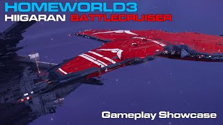 Homeworld 3丨Hiigaran Battlecruiser Gameplay Showcase