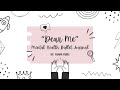 Dear Me: Wellness Journal | By Asmaa Kurdi | Graphic Design Capstone Project Demo 2026 | PMU - COAD