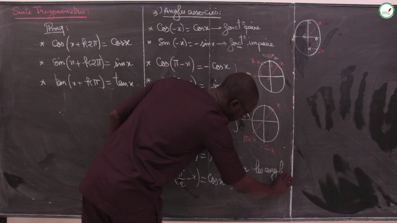 Cours - Seconde S - Mathématiques : Suite Trigonométrie / Suite 1 / M. Kâ