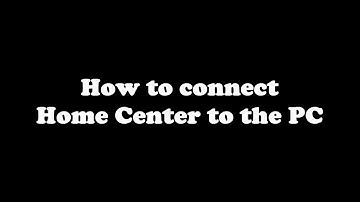 [Tutorial] Fibaro - How to connect Home Center to the PC